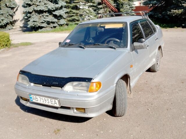 Серый ВАЗ 2115 Самара, объемом двигателя 1.5 л и пробегом 340 тыс. км за 1700 $, фото 1 на Automoto.ua