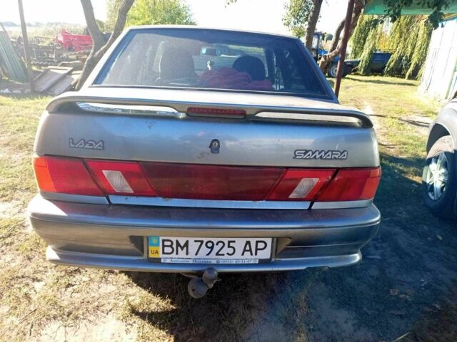 Сірий ВАЗ 2115 Самара, об'ємом двигуна 1.5 л та пробігом 145 тис. км за 1800 $, фото 3 на Automoto.ua