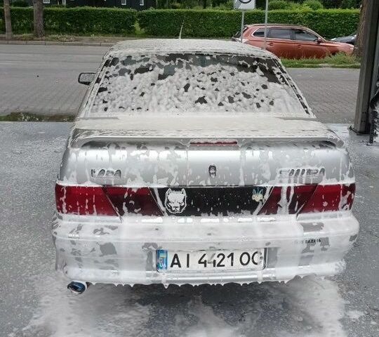 Серый ВАЗ 2115 Самара, объемом двигателя 1.5 л и пробегом 280 тыс. км за 2300 $, фото 5 на Automoto.ua