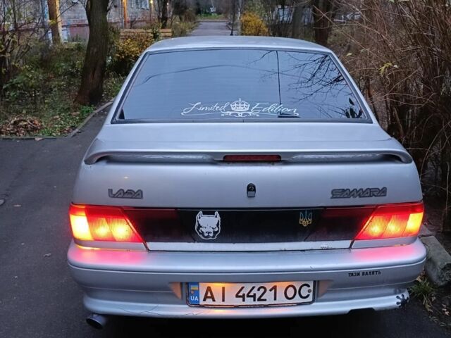 Серый ВАЗ 2115 Самара, объемом двигателя 1.5 л и пробегом 280 тыс. км за 2300 $, фото 1 на Automoto.ua