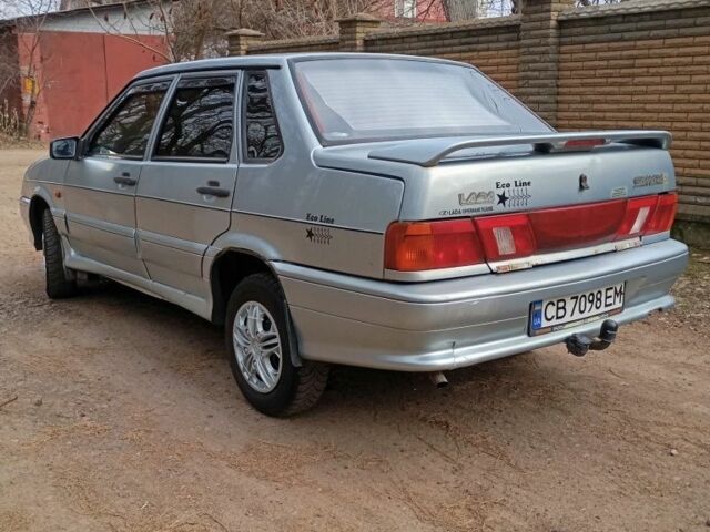 Серый ВАЗ 2115 Самара, объемом двигателя 1.6 л и пробегом 191 тыс. км за 1350 $, фото 4 на Automoto.ua