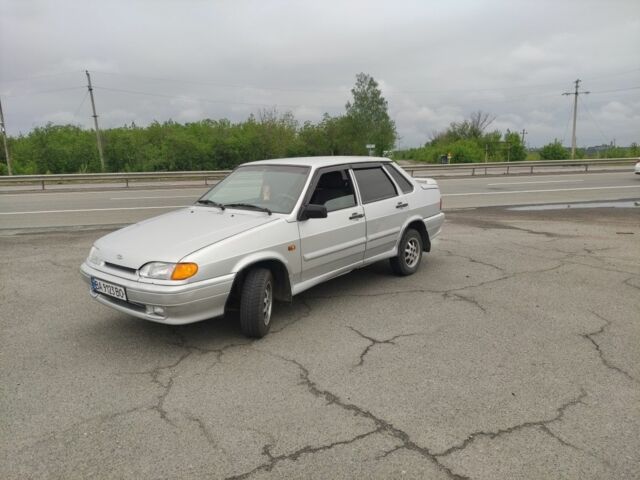 Серый ВАЗ 2115 Самара, объемом двигателя 1.6 л и пробегом 230 тыс. км за 3150 $, фото 4 на Automoto.ua