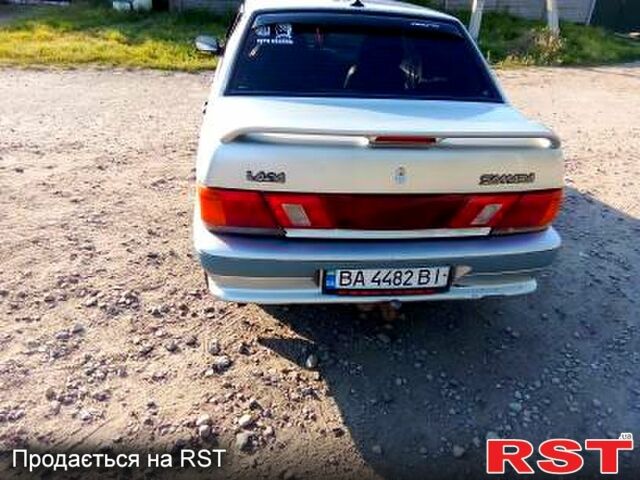 Серый ВАЗ 2115 Самара, объемом двигателя 1.5 л и пробегом 111 тыс. км за 2200 $, фото 4 на Automoto.ua