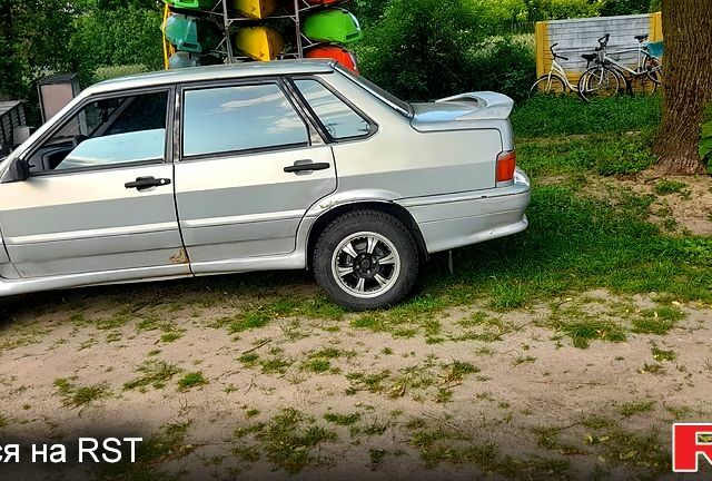 Серый ВАЗ 2115 Самара, объемом двигателя 1.5 л и пробегом 200 тыс. км за 1100 $, фото 3 на Automoto.ua