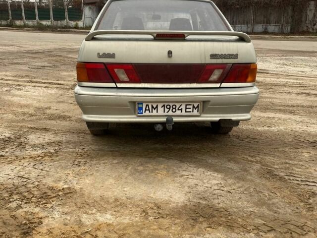 Серый ВАЗ 2115 Самара, объемом двигателя 1.5 л и пробегом 270 тыс. км за 1500 $, фото 3 на Automoto.ua