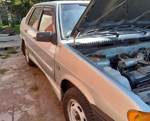 Серый ВАЗ 2115 Самара, объемом двигателя 1.5 л и пробегом 167 тыс. км за 2200 $, фото 4 на Automoto.ua