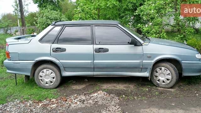 Сірий ВАЗ 2115 Самара, об'ємом двигуна 1.5 л та пробігом 100 тис. км за 1000 $, фото 1 на Automoto.ua