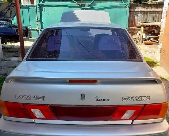 Серый ВАЗ 2115 Самара, объемом двигателя 1.5 л и пробегом 167 тыс. км за 2200 $, фото 1 на Automoto.ua