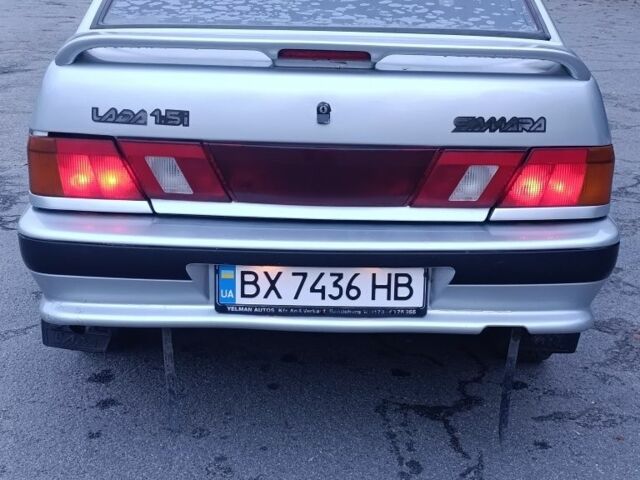 Серый ВАЗ 2115 Самара, объемом двигателя 1.5 л и пробегом 200 тыс. км за 1450 $, фото 1 на Automoto.ua
