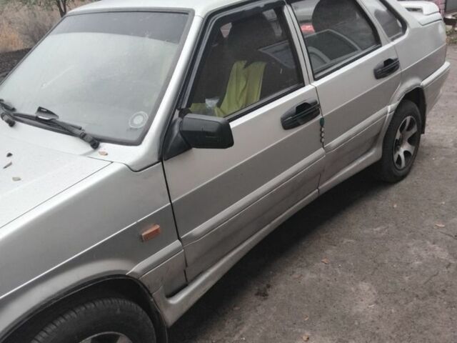 Серый ВАЗ 2115 Самара, объемом двигателя 1.5 л и пробегом 300 тыс. км за 1700 $, фото 1 на Automoto.ua