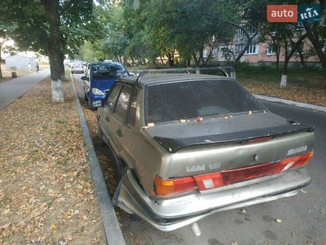 Серый ВАЗ 2115 Самара, объемом двигателя 1.5 л и пробегом 326 тыс. км за 1500 $, фото 4 на Automoto.ua