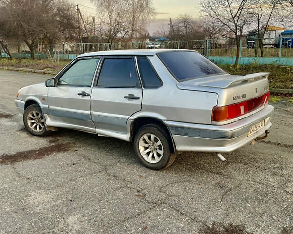 Серый ВАЗ 2115 Самара, объемом двигателя 1.5 л и пробегом 250 тыс. км за 1150 $, фото 2 на Automoto.ua