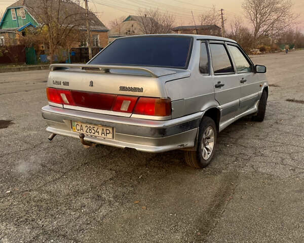 Серый ВАЗ 2115 Самара, объемом двигателя 1.5 л и пробегом 250 тыс. км за 1150 $, фото 4 на Automoto.ua