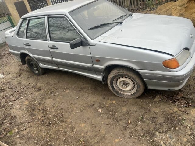 Серый ВАЗ 2115 Самара, объемом двигателя 1.5 л и пробегом 456 тыс. км за 1200 $, фото 2 на Automoto.ua