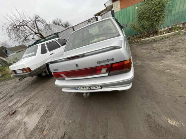 Серый ВАЗ 2115 Самара, объемом двигателя 1.5 л и пробегом 258 тыс. км за 1301 $, фото 5 на Automoto.ua