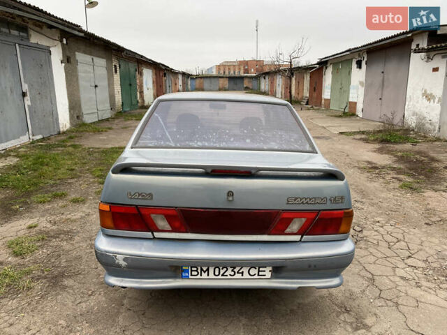 Серый ВАЗ 2115 Самара, объемом двигателя 1.5 л и пробегом 320 тыс. км за 1650 $, фото 5 на Automoto.ua