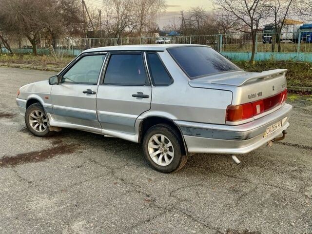 Серый ВАЗ 2115 Самара, объемом двигателя 1.5 л и пробегом 230 тыс. км за 1150 $, фото 2 на Automoto.ua