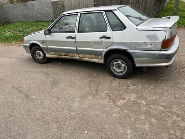 Серый ВАЗ 2115 Самара, объемом двигателя 10 л и пробегом 100 тыс. км за 700 $, фото 3 на Automoto.ua