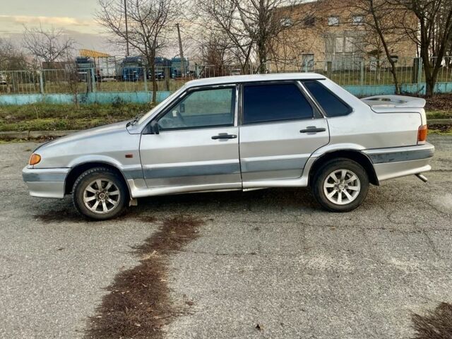 Серый ВАЗ 2115 Самара, объемом двигателя 1.5 л и пробегом 230 тыс. км за 1150 $, фото 1 на Automoto.ua