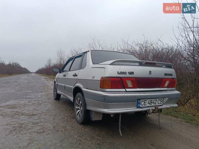 Серый ВАЗ 2115 Самара, объемом двигателя 1.5 л и пробегом 253 тыс. км за 1300 $, фото 7 на Automoto.ua