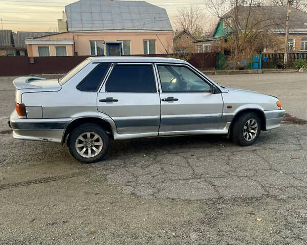 Серый ВАЗ 2115 Самара, объемом двигателя 1.5 л и пробегом 250 тыс. км за 1150 $, фото 5 на Automoto.ua