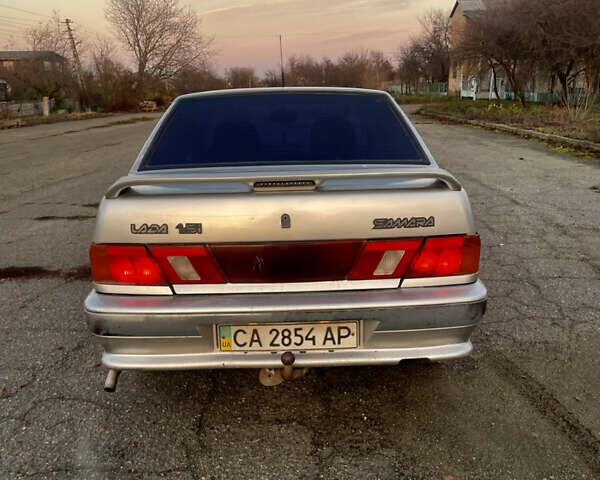 Серый ВАЗ 2115 Самара, объемом двигателя 1.5 л и пробегом 250 тыс. км за 1150 $, фото 3 на Automoto.ua