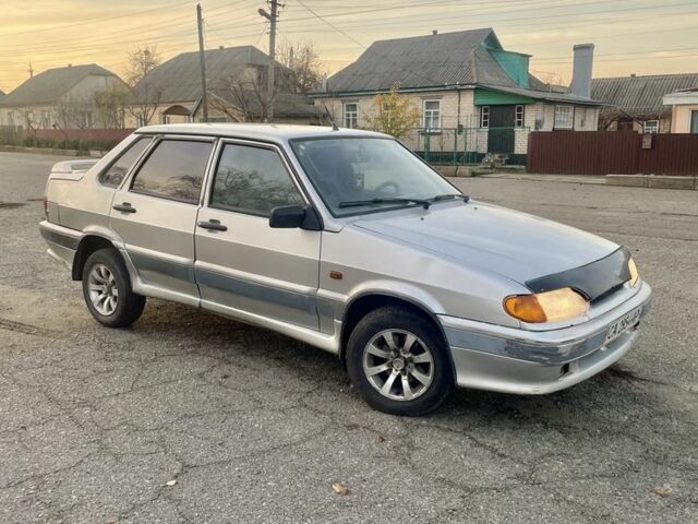 Серый ВАЗ 2115 Самара, объемом двигателя 1.5 л и пробегом 230 тыс. км за 1150 $, фото 6 на Automoto.ua