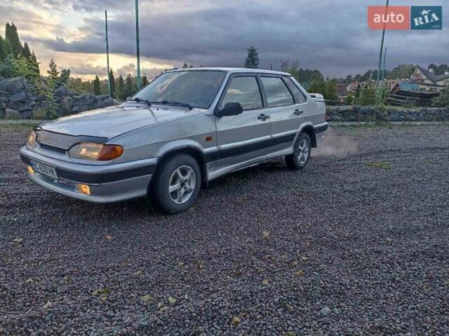 Серый ВАЗ 2115 Самара, объемом двигателя 1.5 л и пробегом 302 тыс. км за 1550 $, фото 7 на Automoto.ua