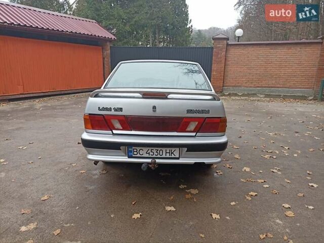 Серый ВАЗ 2115 Самара, объемом двигателя 1.5 л и пробегом 262 тыс. км за 1450 $, фото 4 на Automoto.ua