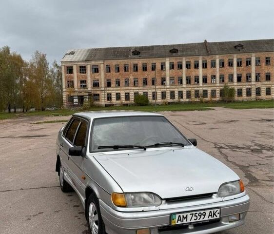 Серый ВАЗ 2115 Самара, объемом двигателя 1.5 л и пробегом 230 тыс. км за 1600 $, фото 6 на Automoto.ua