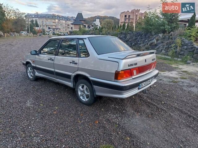 Серый ВАЗ 2115 Самара, объемом двигателя 1.5 л и пробегом 200 тыс. км за 1450 $, фото 1 на Automoto.ua