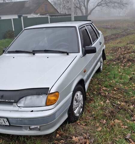 Серый ВАЗ 2115 Самара, объемом двигателя 1.5 л и пробегом 232 тыс. км за 1700 $, фото 1 на Automoto.ua