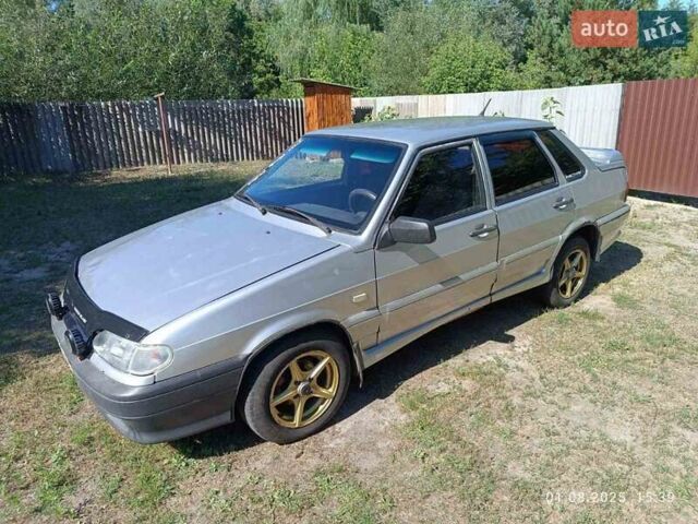 Серый ВАЗ 2115 Самара, объемом двигателя 1.5 л и пробегом 235 тыс. км за 1700 $, фото 1 на Automoto.ua