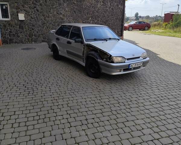 Серый ВАЗ 2115 Самара, объемом двигателя 1.5 л и пробегом 184 тыс. км за 750 $, фото 14 на Automoto.ua