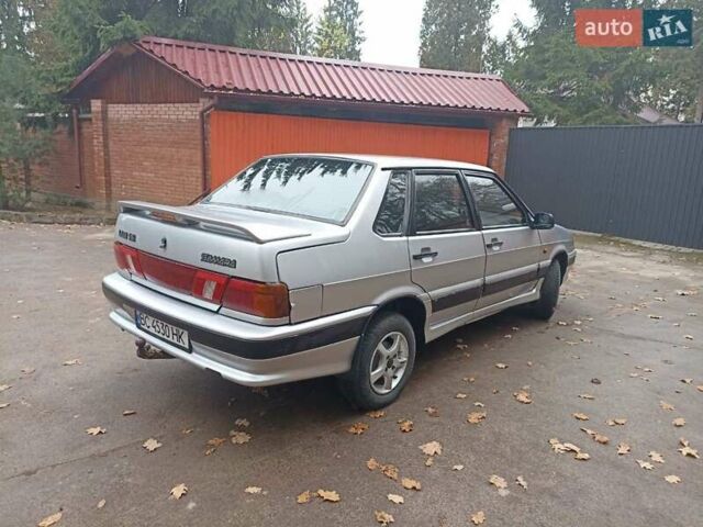 Серый ВАЗ 2115 Самара, объемом двигателя 1.5 л и пробегом 262 тыс. км за 1450 $, фото 15 на Automoto.ua