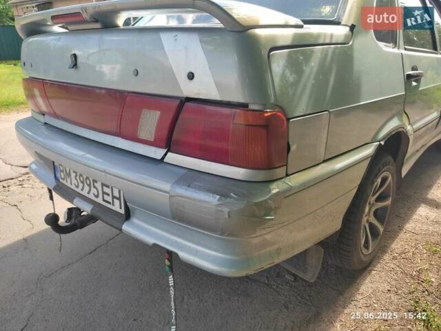 Серый ВАЗ 2115 Самара, объемом двигателя 1.5 л и пробегом 333 тыс. км за 1500 $, фото 5 на Automoto.ua
