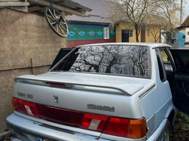 Серый ВАЗ 2115 Самара, объемом двигателя 1.5 л и пробегом 220 тыс. км за 1500 $, фото 1 на Automoto.ua