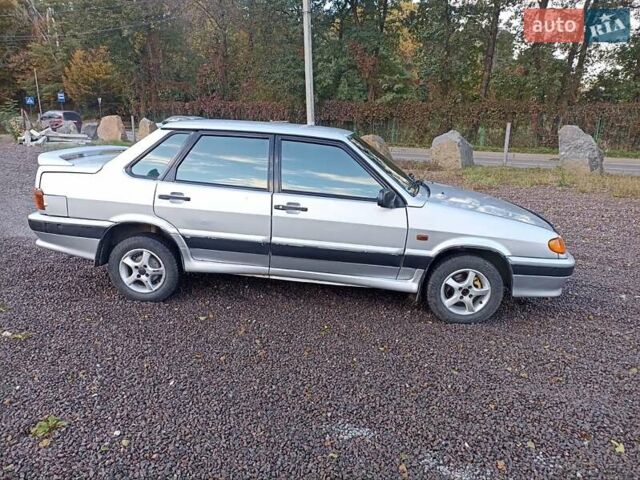 Серый ВАЗ 2115 Самара, объемом двигателя 1.5 л и пробегом 200 тыс. км за 1450 $, фото 13 на Automoto.ua