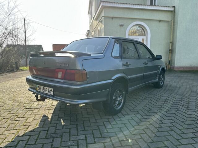 Серый ВАЗ 2115 Самара, объемом двигателя 1.5 л и пробегом 150 тыс. км за 1800 $, фото 2 на Automoto.ua