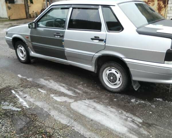 Серый ВАЗ 2115 Самара, объемом двигателя 1.5 л и пробегом 191 тыс. км за 1200 $, фото 6 на Automoto.ua