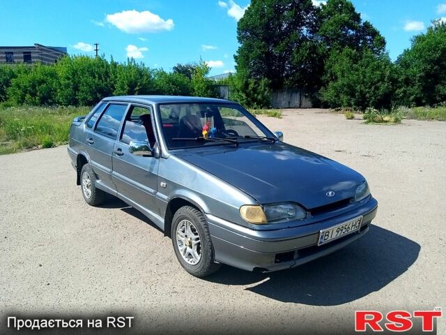 Серый ВАЗ 2115 Самара, объемом двигателя 1.5 л и пробегом 270 тыс. км за 1350 $, фото 1 на Automoto.ua