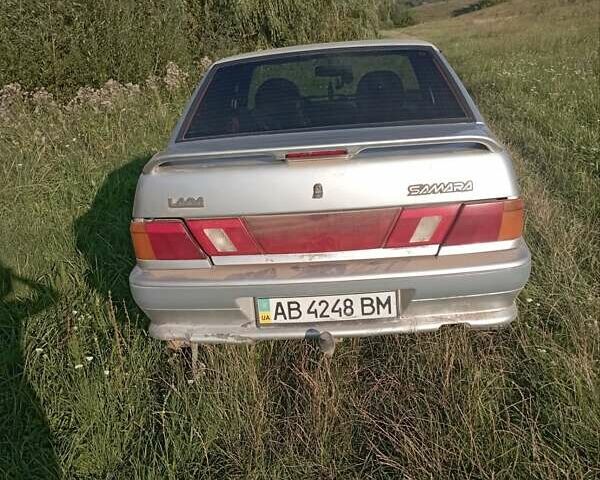 Серый ВАЗ 2115 Самара, объемом двигателя 1.5 л и пробегом 178 тыс. км за 2300 $, фото 3 на Automoto.ua