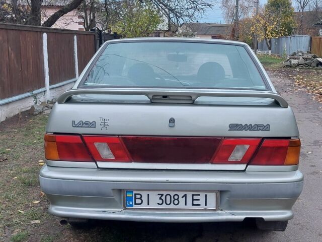 Серый ВАЗ 2115 Самара, объемом двигателя 1.5 л и пробегом 180 тыс. км за 1300 $, фото 6 на Automoto.ua