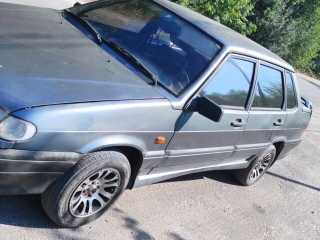 Серый ВАЗ 2115 Самара, объемом двигателя 1.5 л и пробегом 190 тыс. км за 1100 $, фото 4 на Automoto.ua