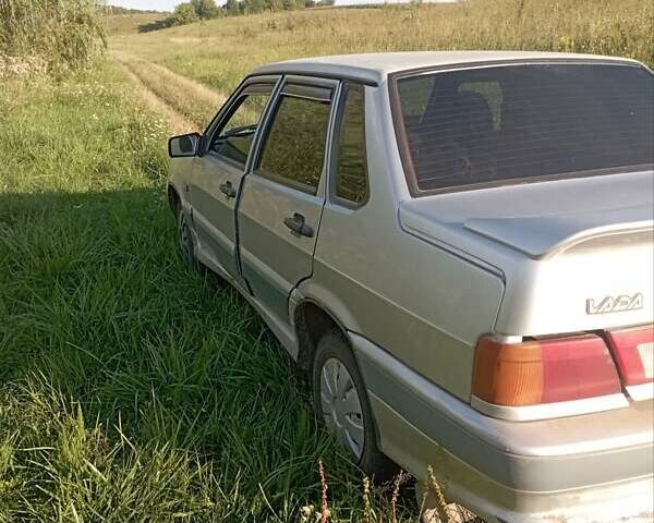 Серый ВАЗ 2115 Самара, объемом двигателя 1.5 л и пробегом 178 тыс. км за 2300 $, фото 2 на Automoto.ua