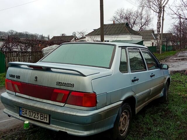 Серый ВАЗ 2115 Самара, объемом двигателя 1.5 л и пробегом 130 тыс. км за 1650 $, фото 2 на Automoto.ua