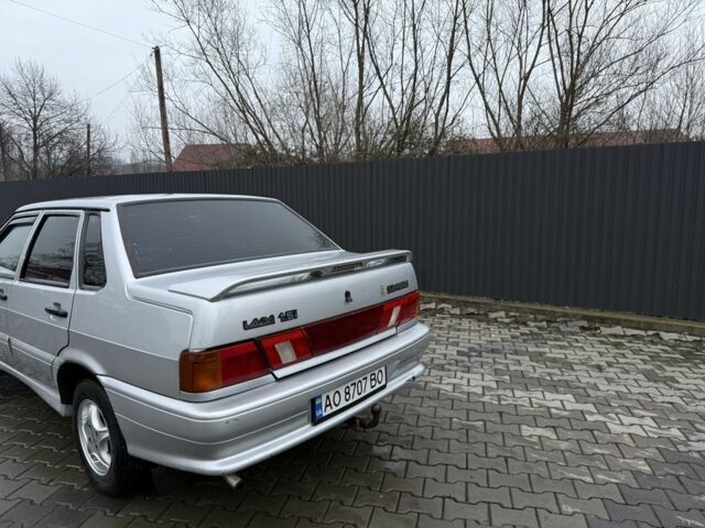 Серый ВАЗ 2115 Самара, объемом двигателя 1.5 л и пробегом 194 тыс. км за 1050 $, фото 2 на Automoto.ua