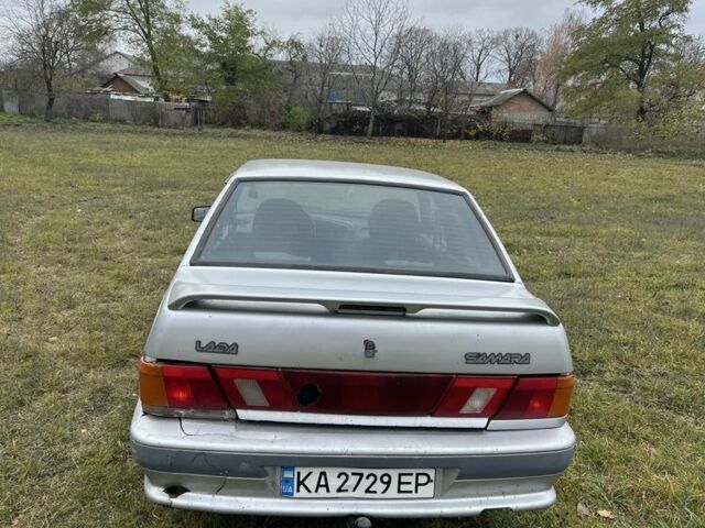 Серый ВАЗ 2115 Самара, объемом двигателя 1.5 л и пробегом 230 тыс. км за 1500 $, фото 3 на Automoto.ua