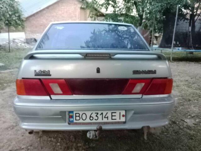 Серый ВАЗ 2115 Самара, объемом двигателя 1.5 л и пробегом 165 тыс. км за 1300 $, фото 3 на Automoto.ua