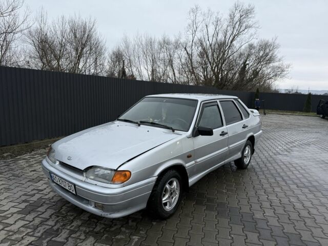 Серый ВАЗ 2115 Самара, объемом двигателя 1.5 л и пробегом 194 тыс. км за 1050 $, фото 4 на Automoto.ua